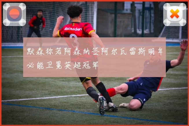 默森称若阿森纳签阿尔瓦雷斯明年必能卫冕英超冠军